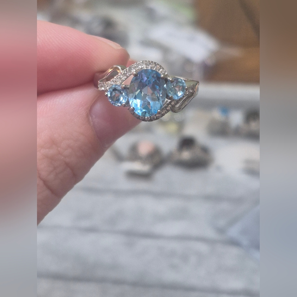 Sterling silver Womens Ring